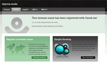 Tablet Screenshot of dayvia.mobi
